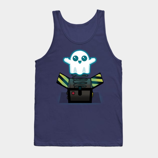 Surprise Ghost! Tank Top by Raffiti